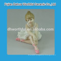 High quality ceramic room decoration in ballet girl shape